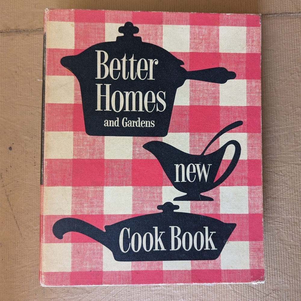 Vintage Better Homes and Garden cookbook